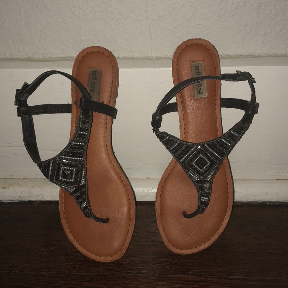 Beaded sandals